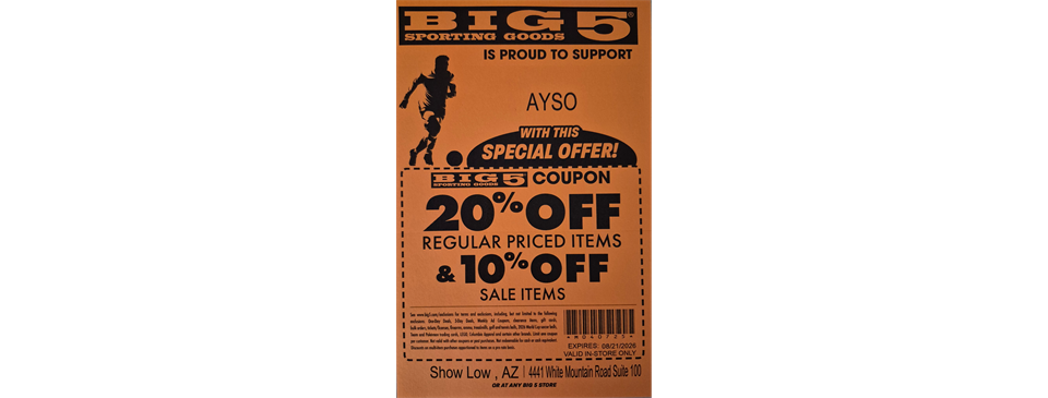 BIG 5 Discount